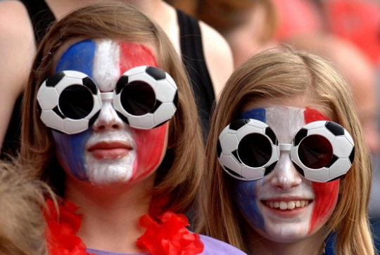 Maquillage football France