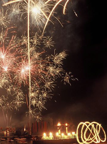Les étincelles aquatiques