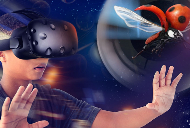 Cabinet de réalité virtuelle au Muséum national d'Histoire naturelle