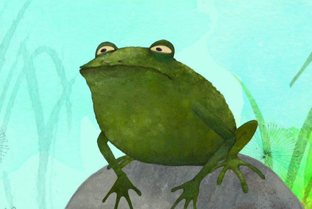 Le Prince Serpent : grenouille