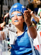 Photo du défilé de la Biennale de la Danse en 2014