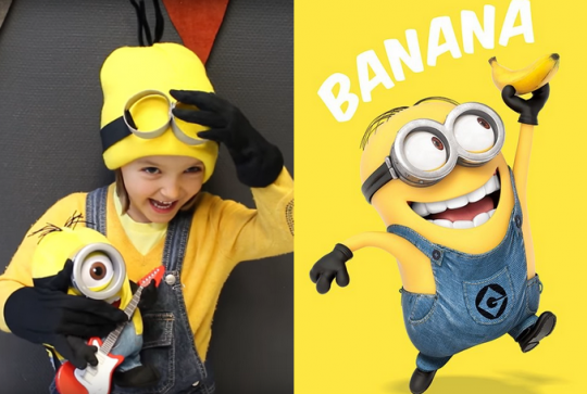 Déguisement Minion pour Carnaval 2020