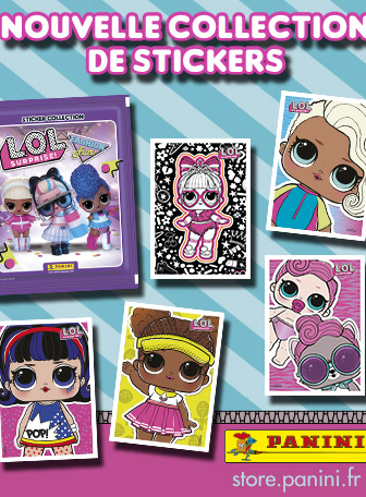 Jeu concours album + stickers L.O.L. Surprise