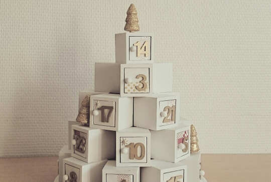 Calendrier cubes