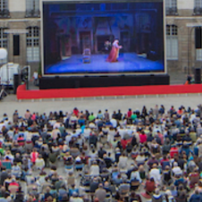 Opéra en plein air à Rennes