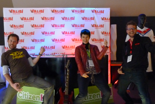 Concours Air Guitar avec CitizenKid - jury