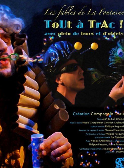 Les fables de la Fontaine tout à trac - cie Daru