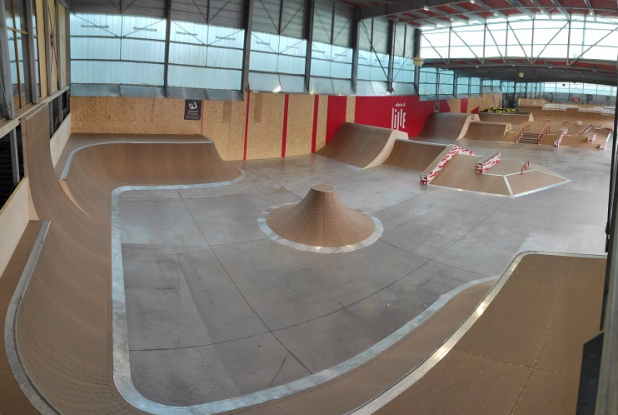 Skatepark Halle de Glisse : Complexe