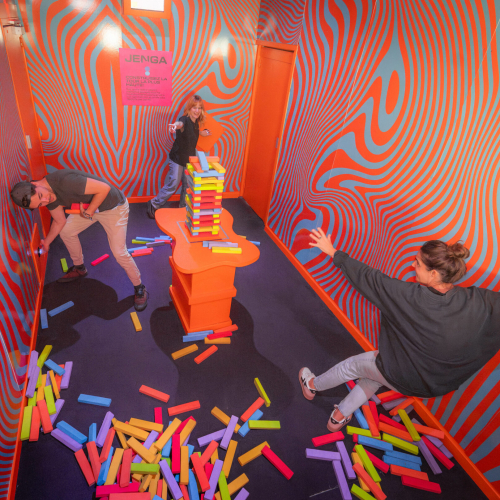 Rush Action Game : jenga