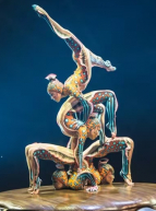 Cirque du Soleil - Kurios, Contorsion