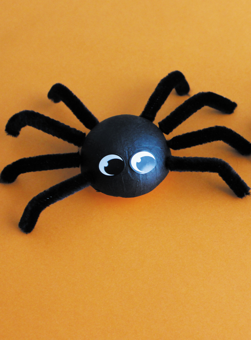 Bricolage araignées Box Halloween