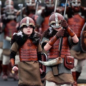 LEC - séjours linguistiques : enfants costumés