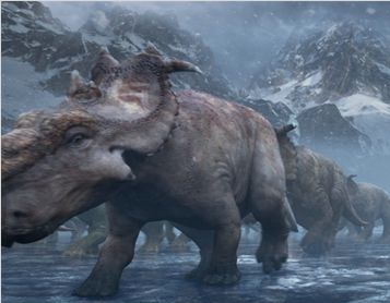 Sur la terre des dinosaures