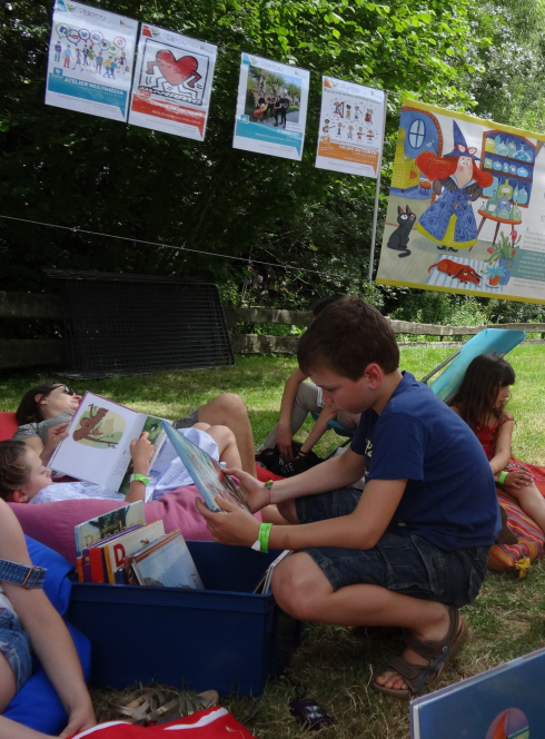 Festival Charivari : espace famille