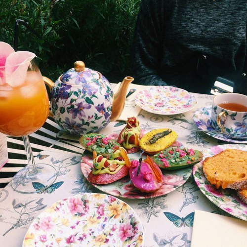 Brunch - Au fond du jardin