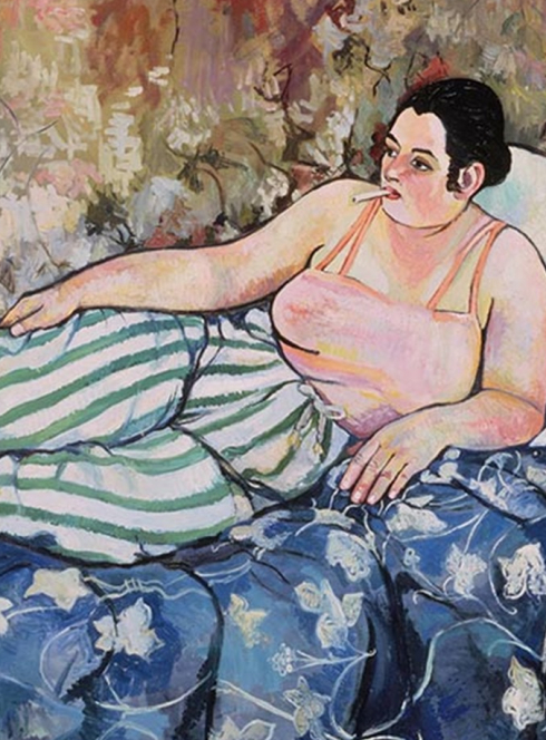 Suzanne Valadon, « La Chambre bleue », 1923 - Domaine public