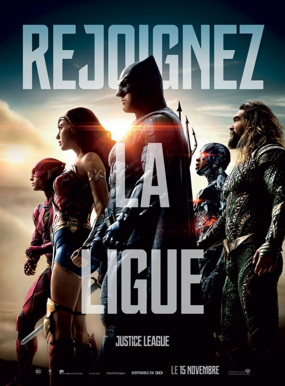 Justice League - Affiche Rejoignez la ligue