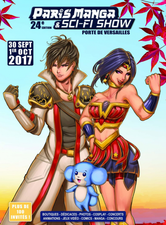 Paris Manga & Sci-Fi show - Affiche automne 2017