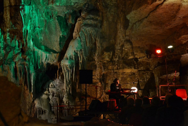 Les grottes de Lacave - Concert
