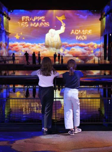 Expo Le Petit Prince à Bordeaux : petites filles