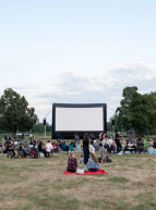 Cinéma en plein air à Strasbourg