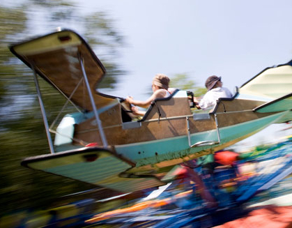 Attraction L'Escadrille au Parc Astérix