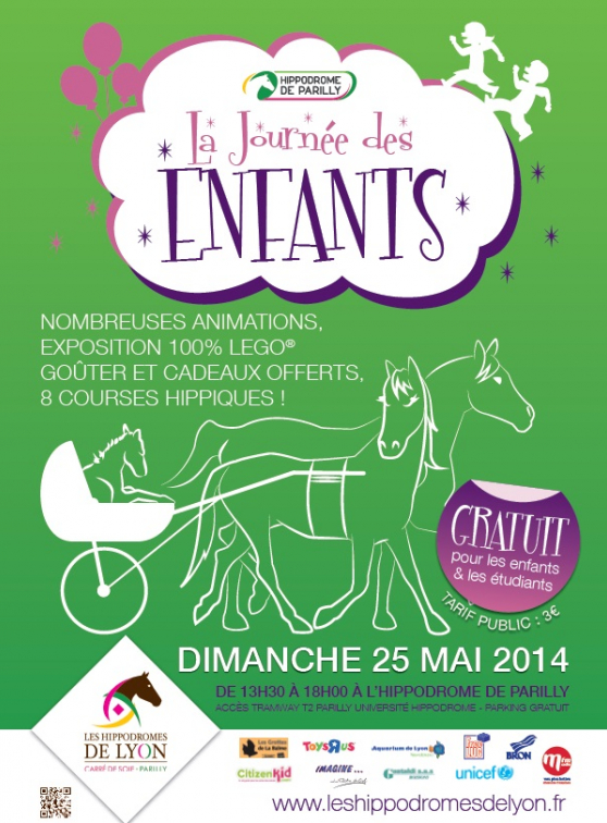 Journée des Enfants de l'Hippodrome de Parilly 2014