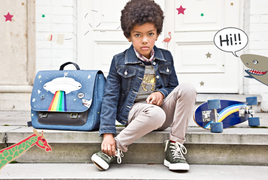 Fournitures scolaires : faites-leur plaisir pour la rentrée 2019/2020 - Cartable Space Rainbow, Jeune Premier