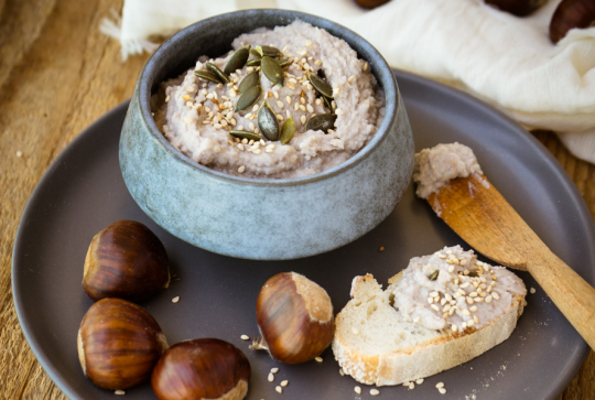 Houmous à la châtaigne