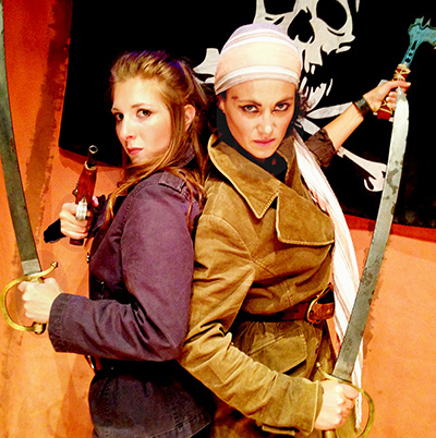 Femmes pirates, ou l’incroyable histoire d’Anne Bonny et Mary Read - Cie La Libellule