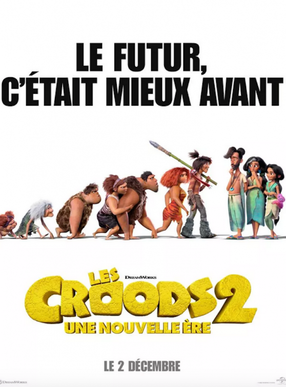 Les Croods 2 : affiche teaser