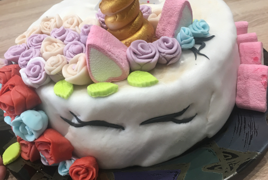 Gâteau licorne de Léa
