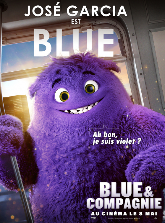 Blue & Compagnie : affiche José Garcia est Blue