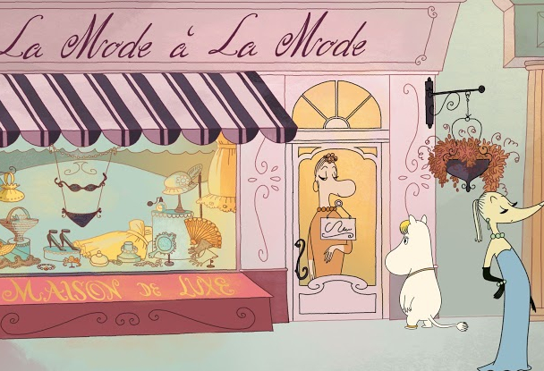 Moomins sur la riviera