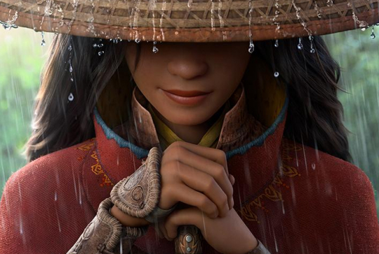 Raya et le dernier dragon : première affiche