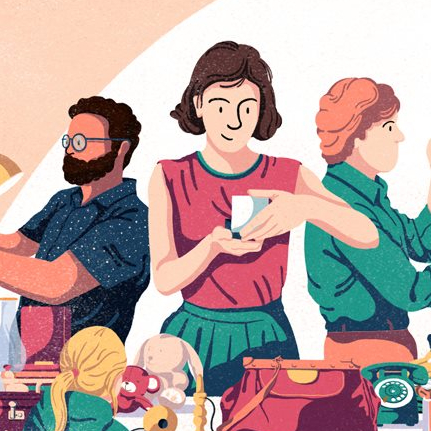 Braderie des Écossolies - Affiche 2018