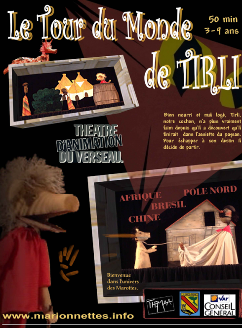 Le tour du monde de Tirli - Cie du Verseau