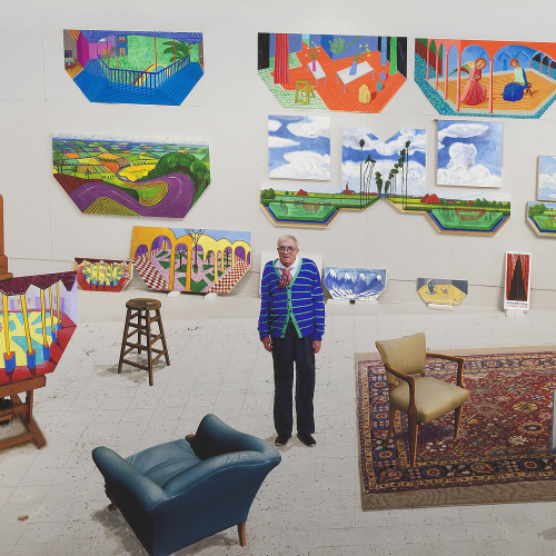 David Hockney exposition Musée Granet