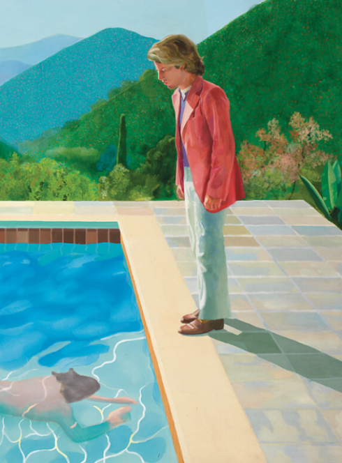 Expo David Hockney, Portrait of an Artist (Pool with Two Figures), 1972