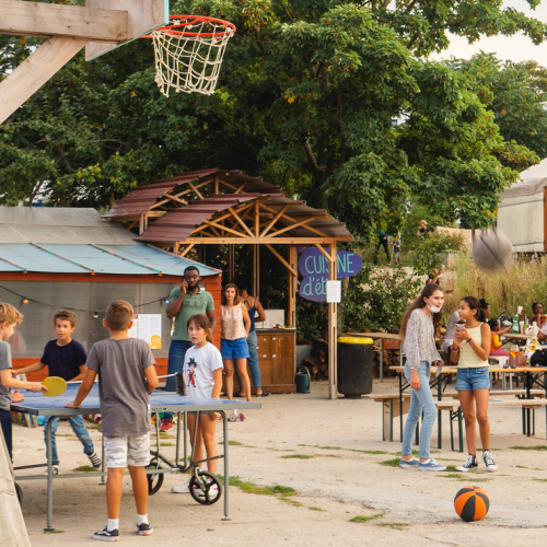 Vive les Groues : enfants qui jouent