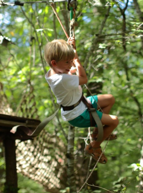 Arbor et Sens : accrobranche enfants