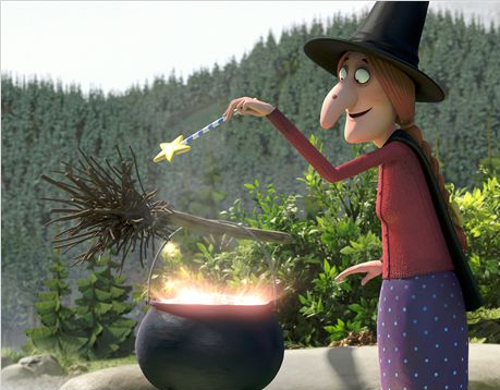 La sorcière dans les airs