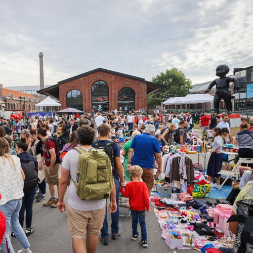 Braderie du Vieux-Lille : Exposants à la Gare Saint Sauveur