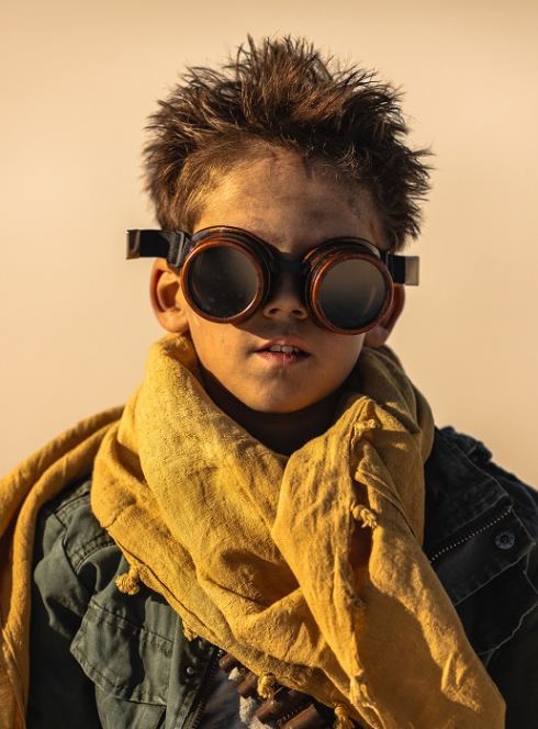 Clermont-Geek Convention : Un petit garçon déguisé en steampunk