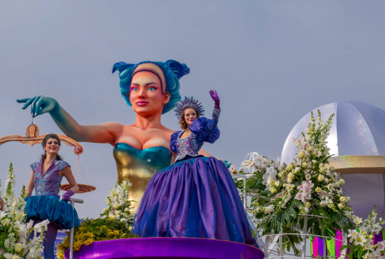 Carnaval de Nice 2018 : bataille de fleurs