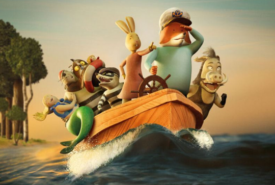 Renard et Lapine sauvent la forêt : affiche du film