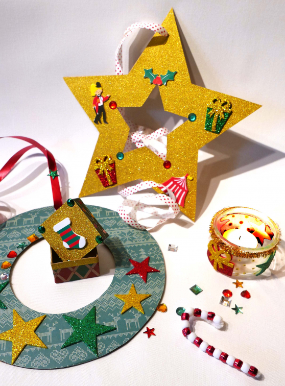 Bricolages de Noël avec Club Confettis