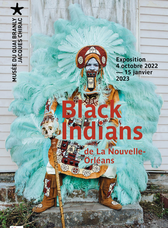 Expo Black Indians de La Nouvelle-Orléans - affiche