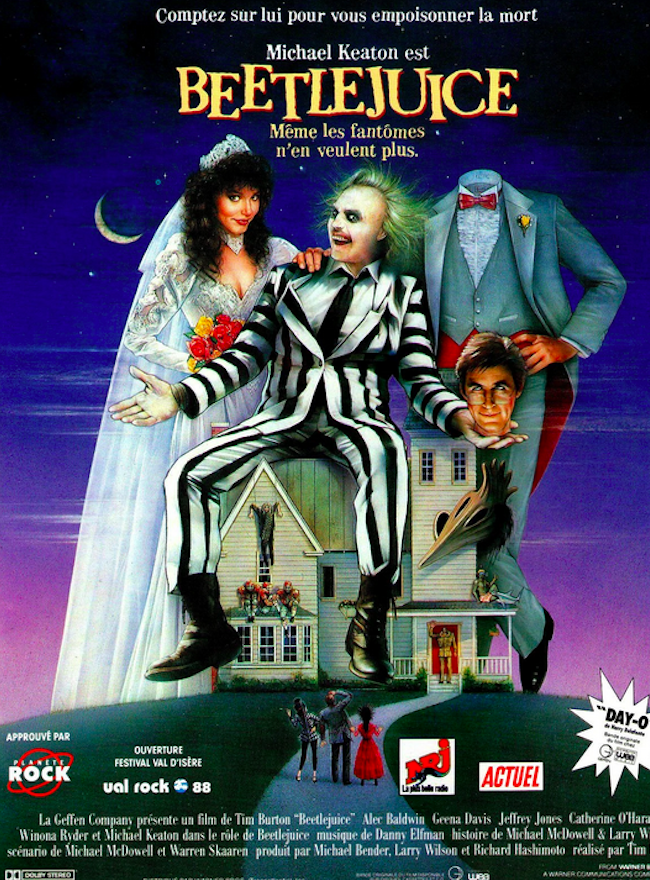 Beetlejuice film fantastique de Tim Burton en famille Citizenkid