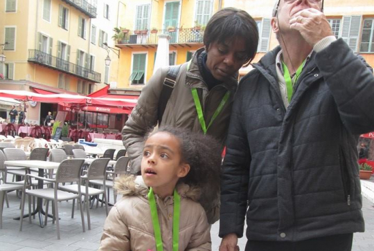 Chasse aux oeufs de Pâques à Nice - participants